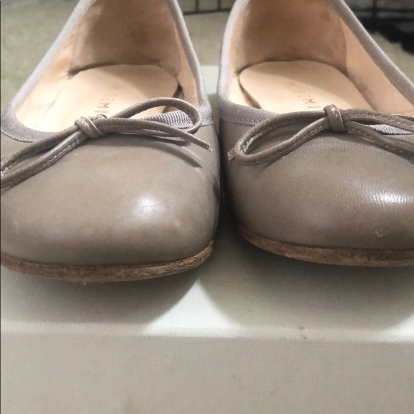 M. Gemi grey ballet flats with box and dust bag - Picture 5 of 8